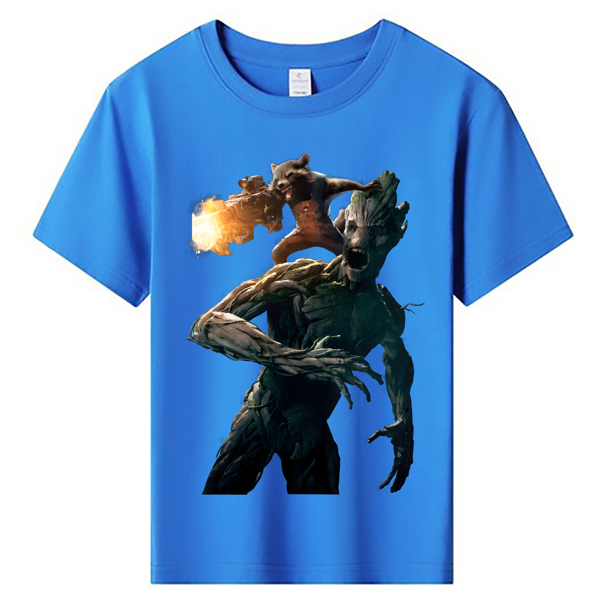 （画像用） アベンジャーズ The Avengers 綿100％キッズTシャツ（フロントプリント）